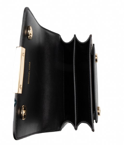 Michael Kors Crossbody bag Jade XS Gusset Crossbody black & gold colored hardware