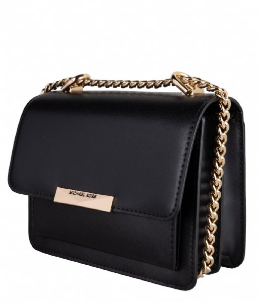 Michael Kors Crossbody bag Jade XS Gusset Crossbody black & gold colored hardware