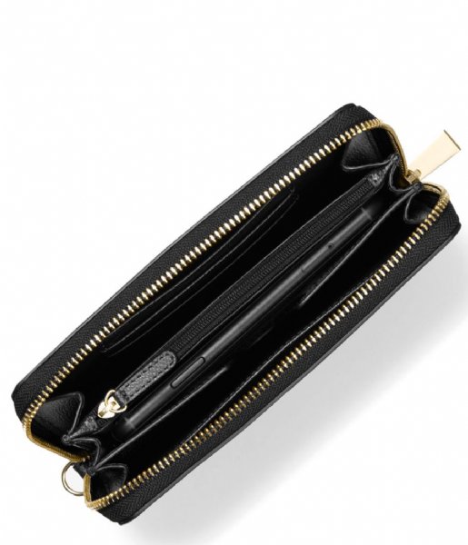 Michael Kors Zip wallet Jet Set Large Coin Mf Phone Case Black (001) 