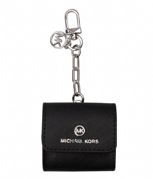 Michael Kors Keyring Travel Accessories Clipcase For Airpods Black (001)