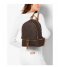Michael Kors Everday backpack Rhea Zip Medium Backpack brown & gold colored hardware
