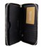 Michael Kors Zip wallet Large Flat Phone Case black & silver