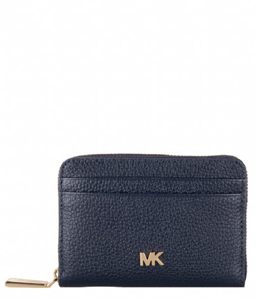 Michael Kors Zip wallet Za Coin Card Case admiral & gold colored hardware