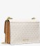 Michael Kors Crossbody bag Jade Large Gusset Shoulder Vanilla/Acrn (149)