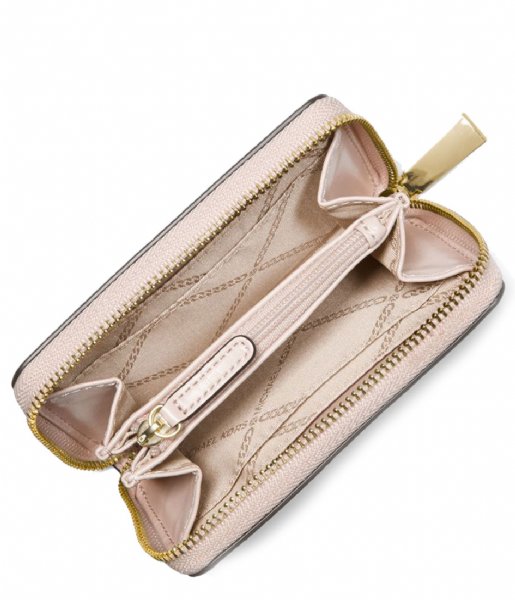 Michael Kors Zip wallet Jet Set Small Za Coin Card Case Soft Pink (187)