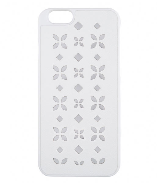 Michael Kors Smartphone cover iPhone 6 Cover Flora white silver