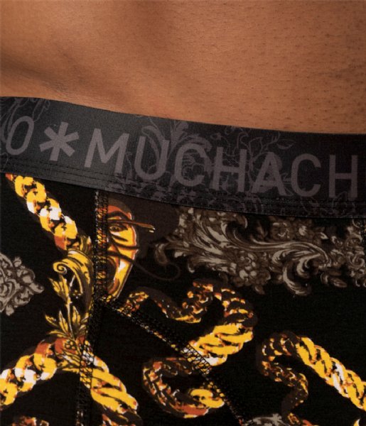 Muchachomalo  Shorts King Kong Cuban Link 2-pack Print Black