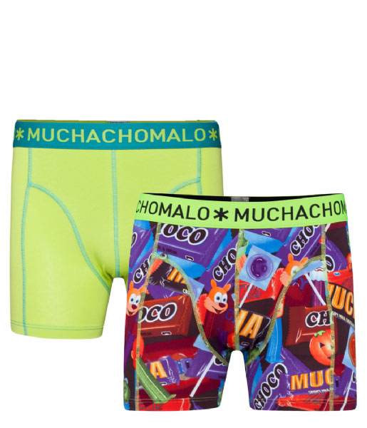 Muchachomalo  2-Pack Boxershorts Candy print green