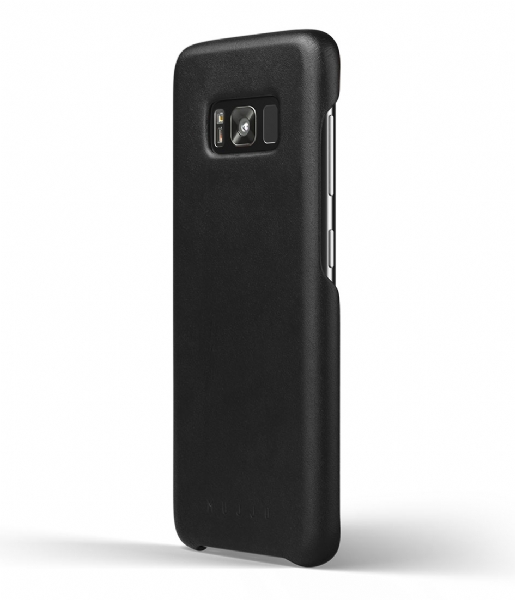 Mujjo Smartphone cover Leather Case Galaxy S8 black