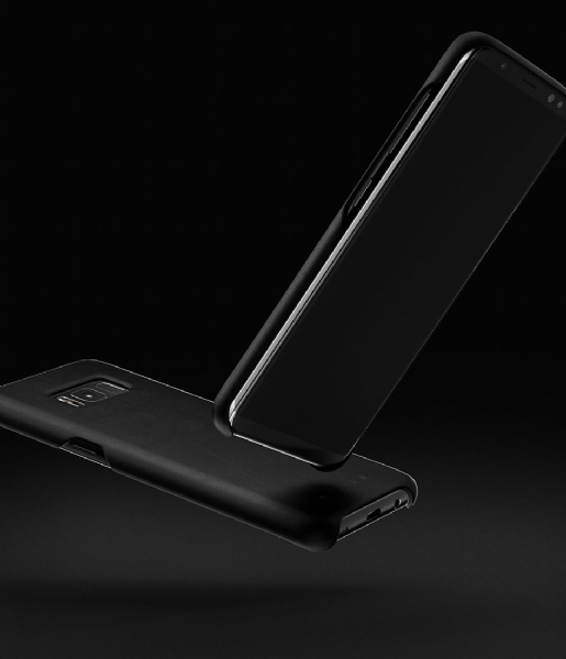 Mujjo Smartphone cover Leather Case Galaxy S8 black