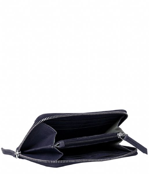 MyK Bags Zip wallet Purse Spendit Midnight blue