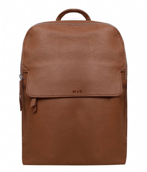 MyK Bags Laptop Backpack Bag Explore Camel