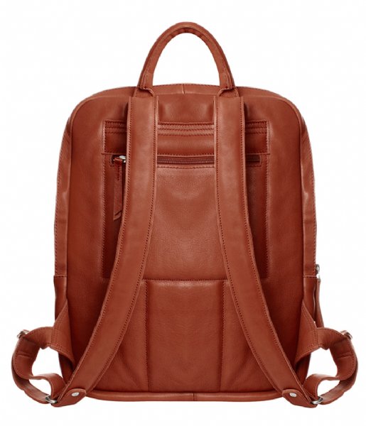MyK Bags Laptop Backpack Bag Explore chestnut