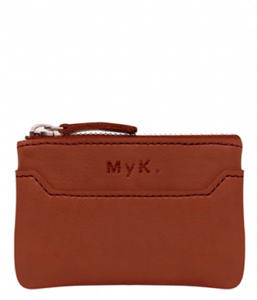 MyK Bags Coin purse Keyholder Pebble chestnut