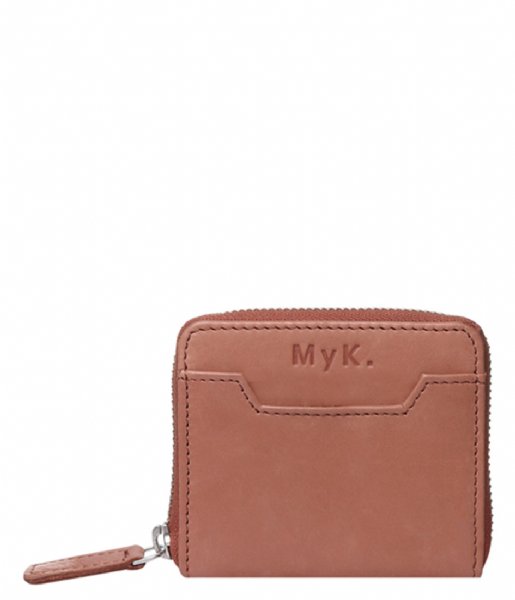 MyK Bags Zip wallet Purse Dawn blush