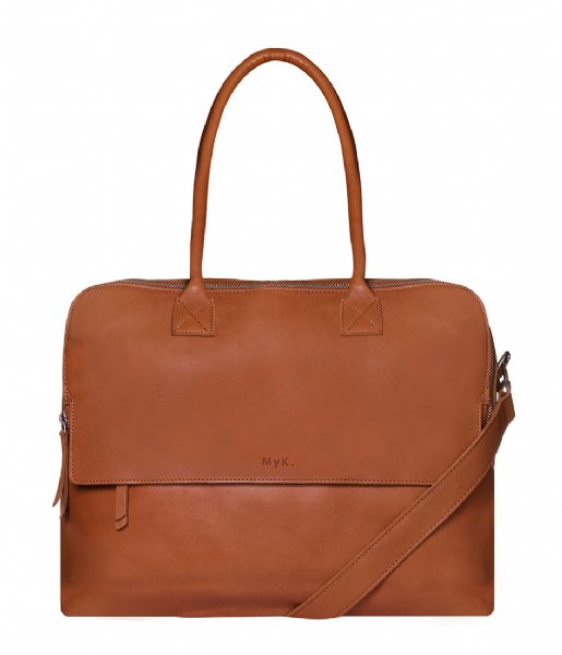 MyK Bags Shoulder bag Bag Focus 15 Inch Caramel