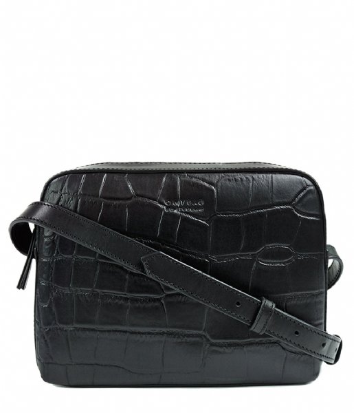 O My Bag Crossbody bag Sue Croco Zwart Croco Classic Leather