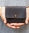 O My Bag Flap wallet Cardholder dark brown hunter 