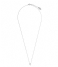 Orelia Necklace Necklace Initial C silver plated (10364)