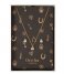 Orelia Necklace Crystal Teardrop Gift Box gold (0960)