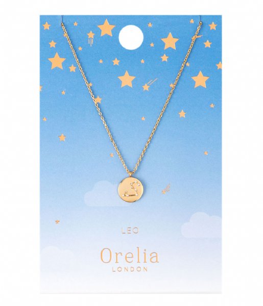 Orelia Necklace Leo Constellation Necklace pale gold (20656)