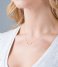 Orelia Necklace Clean V Necklace silver plated (8042)