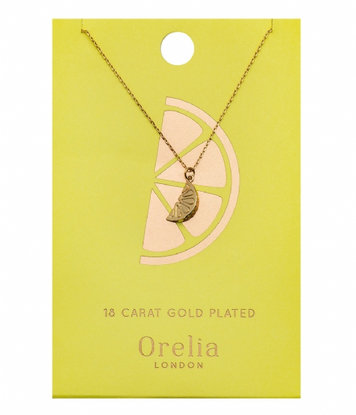 Orelia Necklace Lemon Ditsy Necklace pale gold (ORE21324)