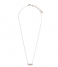 Orelia Necklace Make Your Own Luck Giftcard silver plated (21118)