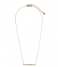 Orelia Necklace Dare To Dream Spinning Bar pale gold plated (21022)