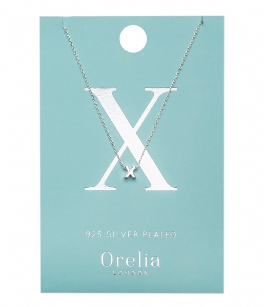 Orelia Necklace Necklace Initial X silver (ORE21169)