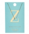 Orelia Necklace Necklace Initial Z pale gold (ORE21172)