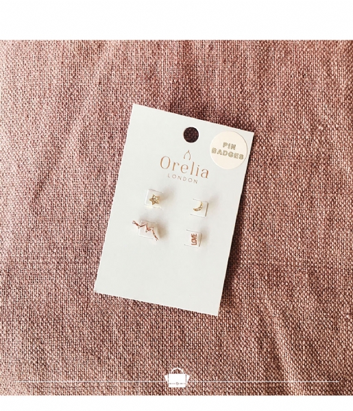 Orelia Earring Love Small Mixed Pin Pack mixed plate (ORE20163)