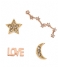 Orelia Earring Love Small Mixed Pin Pack mixed plate (ORE20163)