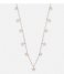 Orelia Necklace Falling Star Rope Necklace silver plated (23349)