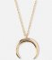Orelia Necklace Crescent Ditsy Necklace gold plated (ORE23096)