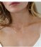 Orelia Necklace Star Charm Multi Drop Short Necklace pale gold (ORE24105)