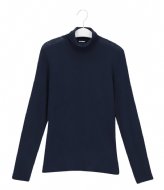 Oroblu Perfect Line Cashmere Turtle Neck Long Sleeve Blue (5245)