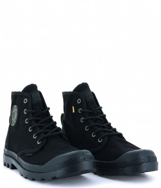 Palladium Sneaker Pampa Hi Htg Supply Black Black (001)