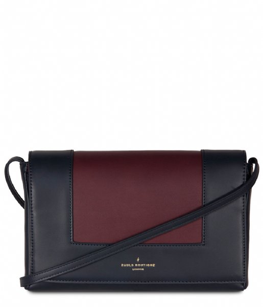 Pauls Boutique Flap wallet Lily Hanwell navy burgundy