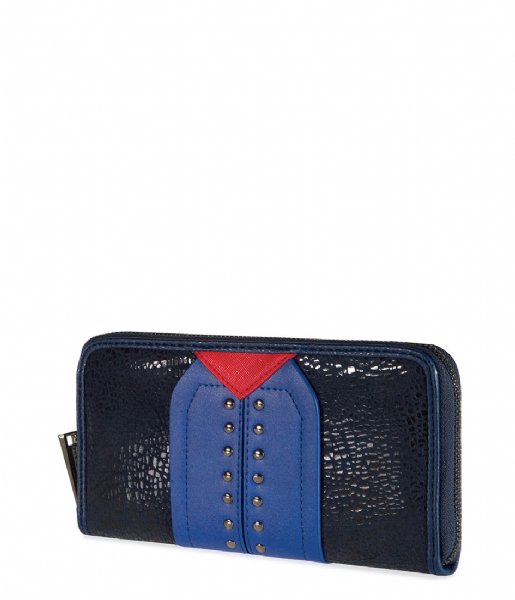 Pauls Boutique Zip wallet Lizzie Battersea navy blue