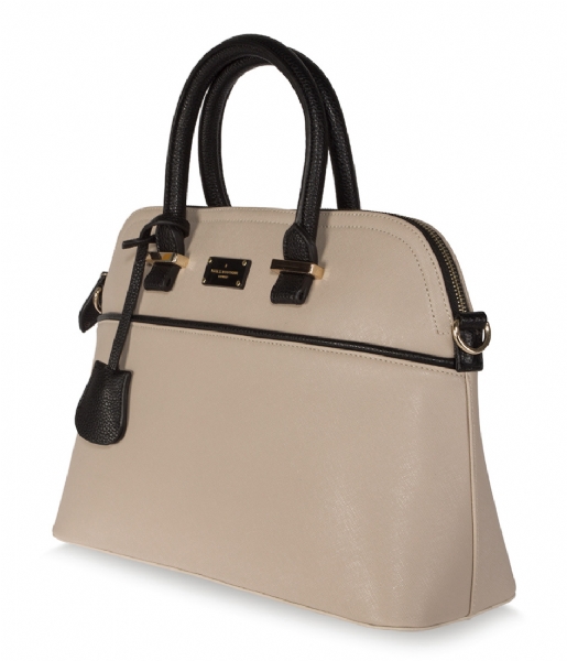 Pauls Boutique  Maisy Crosshatch Medium Bag beige