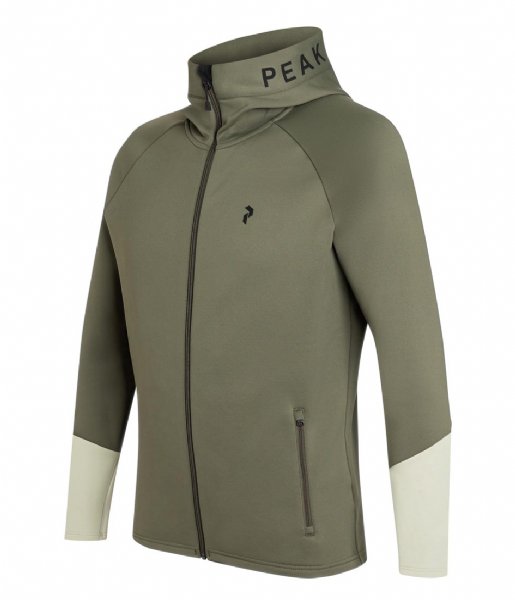 Peak Performance jacket Rider Mid Zip Hood Limit Pine Needle (48C Limit Green (G25)