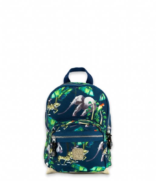 Pick & Pack Everday backpack Happy Jungle Backpack S Navy