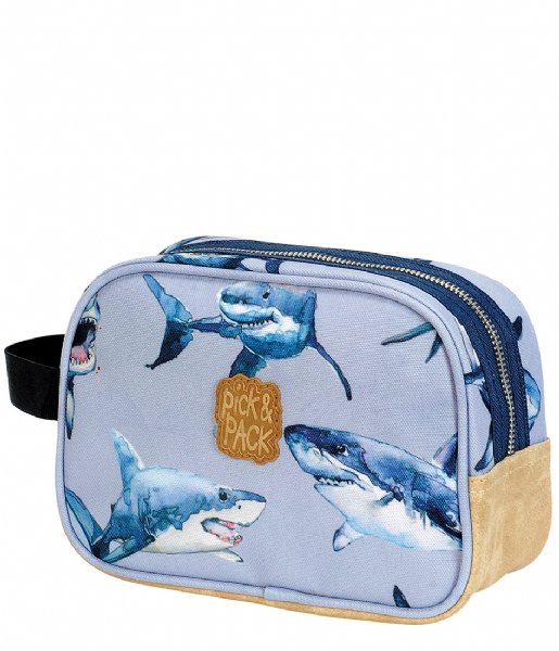 Pick & Pack Toiletry bag Shark Toiletcase it blue (13)