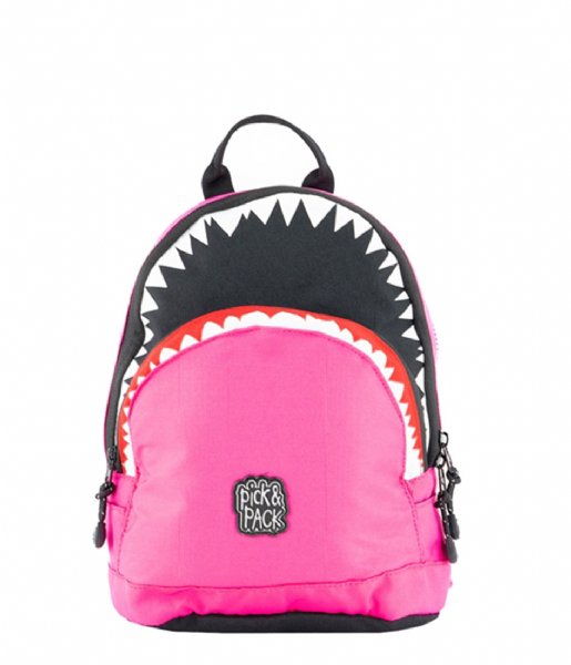 Pick & Pack Everday backpack Backpack Shark Shape fuchsia (49)