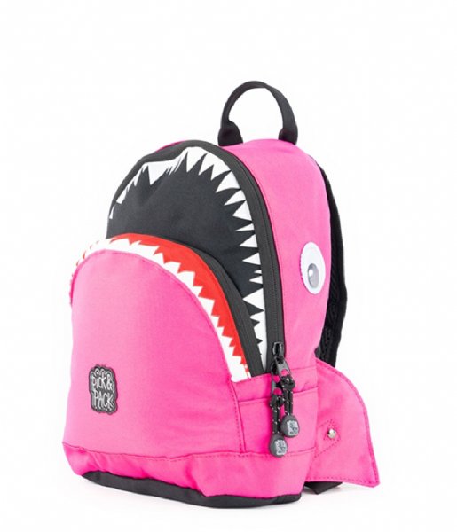 Pick & Pack Everday backpack Backpack Shark Shape fuchsia (49)