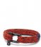Pig and Hen Bracelet Gorgeous George coral red navy black (242633)