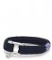 Pig and Hen Bracelet Gorgeous George navy silver (063000)
