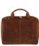 Plevier Laptop Shoulder Bag Laptopbag 480 14 Inch & 13 Inch Macbook cognac
