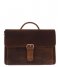 Plevier Laptop Shoulder Bag Darwin Leren Old School Bag 15.6 Inch brown (2)